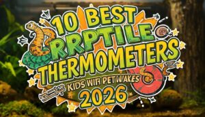 reptile thermometers for kids with pet snakes