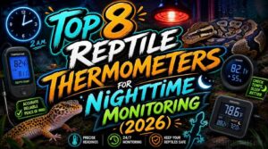 reptile thermometers for nighttime monitoring