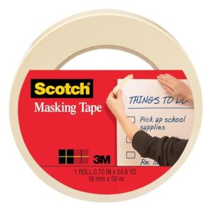 Scotch Masking Tape, 0.70 in B00347A8FS