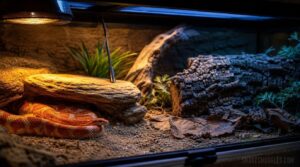 setting up a warm side, cool side, and basking zone setting up a warm side, cool side, and basking zone
