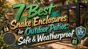 snake enclosures for outdoor patios