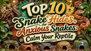 snake hides for anxious snakes