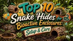 snake hides for bioactive enclosures