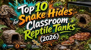 snake hides for classroom reptile tanks