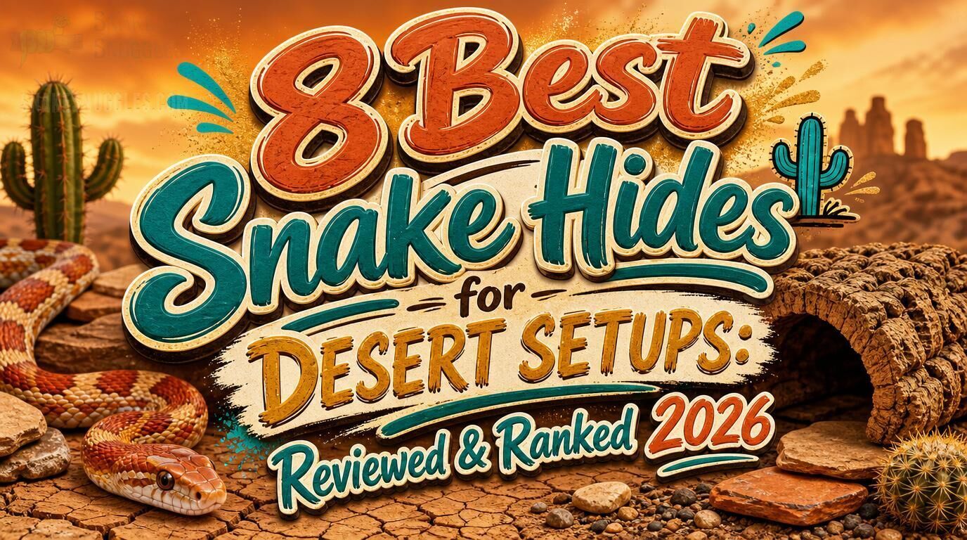 8 Best Snake Hides for Desert Setups: Reviewed & Ranked 2026