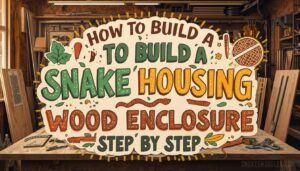 snake housing wood snake housing wood