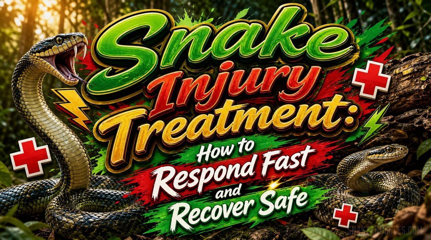 Snake Injury Treatment: How to Respond Fast and Recover Safe