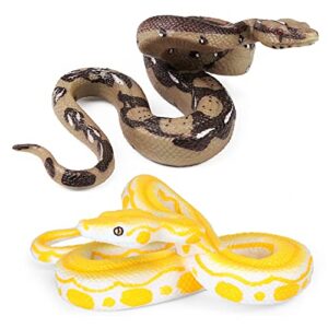 UANDME 2pcs Realistic Fake Snakes B094J1CDYN