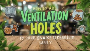 ventilation holes snake terrarium ventilation holes snake terrarium