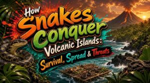 volcanic island snake colonization volcanic island snake colonization
