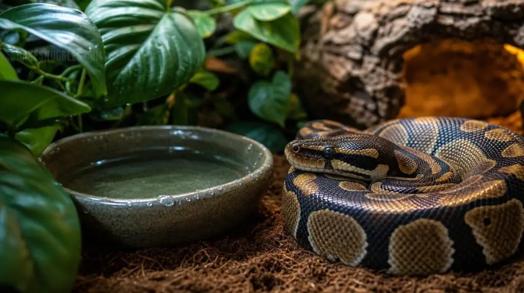 Large Python Bowl Ball Python Pet Information: Care, Feeding & Habitat FAQs