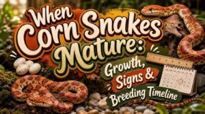 when corn snakes mature