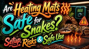 are heating mats safe for snakes are heating mats safe for snakes