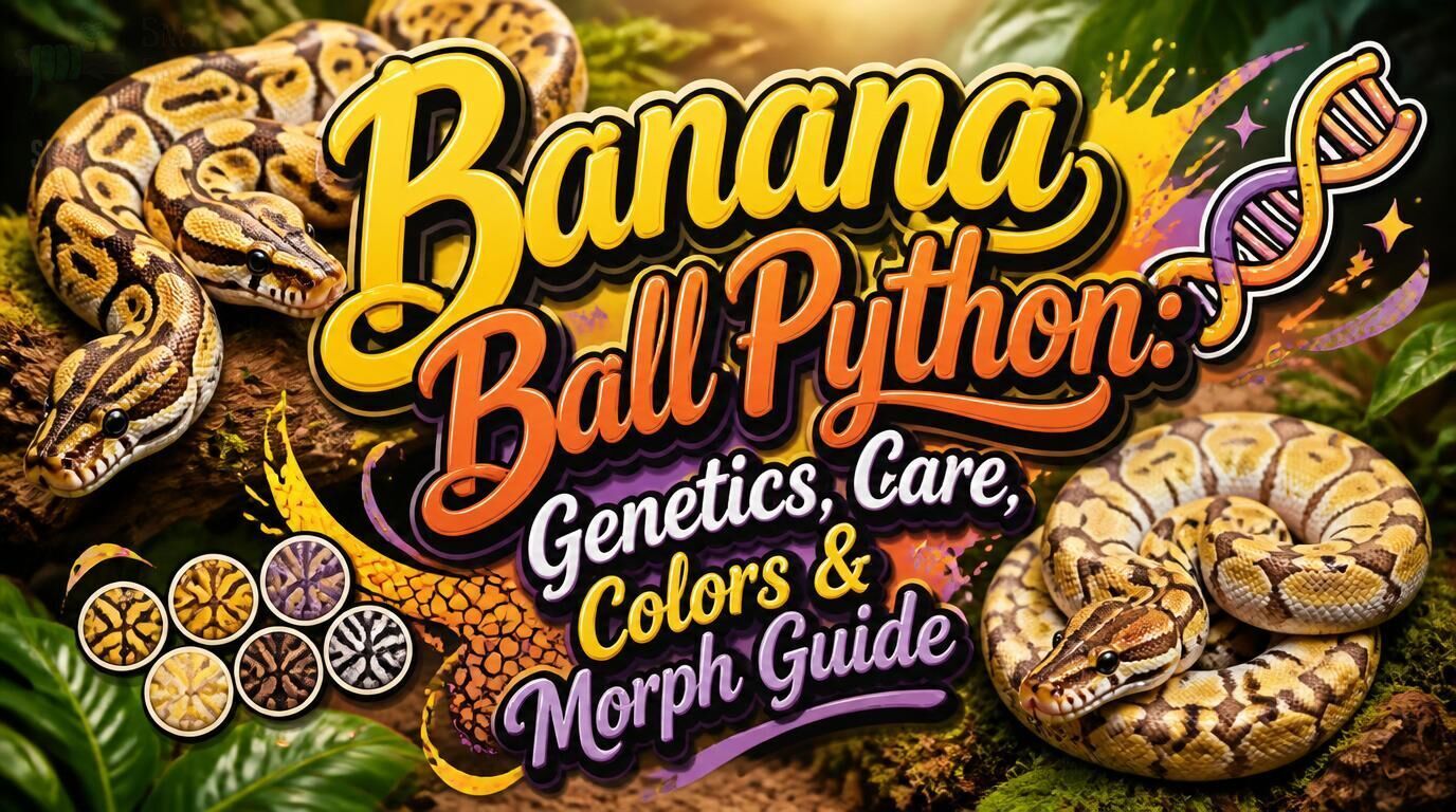 Banana Ball Python: Genetics, Care, Colors & Morph Guide