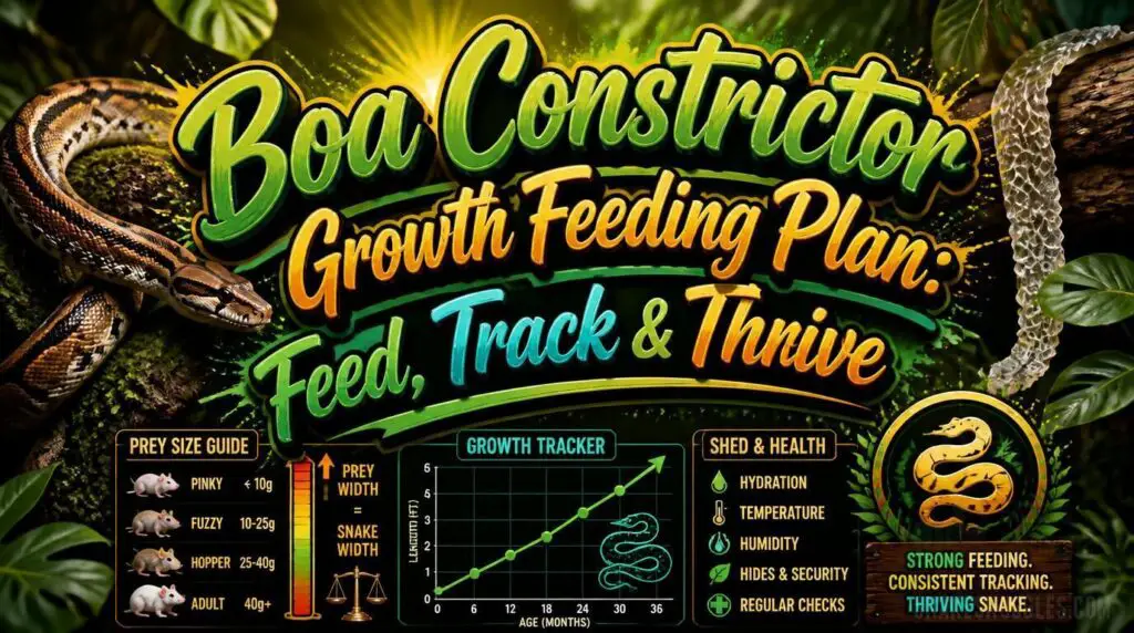 Boa Growth Rates Boa Constrictor Species Profile: Facts, Habitat & Care Guide
