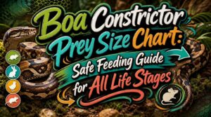 boa constrictor prey size chart boa constrictor prey size chart