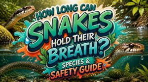 how long can snakes hold their breath how long can snakes hold their breath