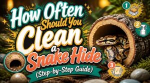 how often should you clean a snake hide how often should you clean a snake hide