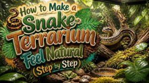 how to make a snake terrarium feel natural how to make a snake terrarium feel natural
