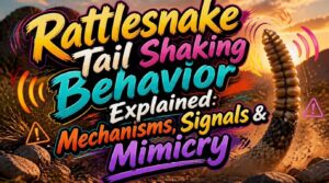 rattlesnake tail shaking behavior