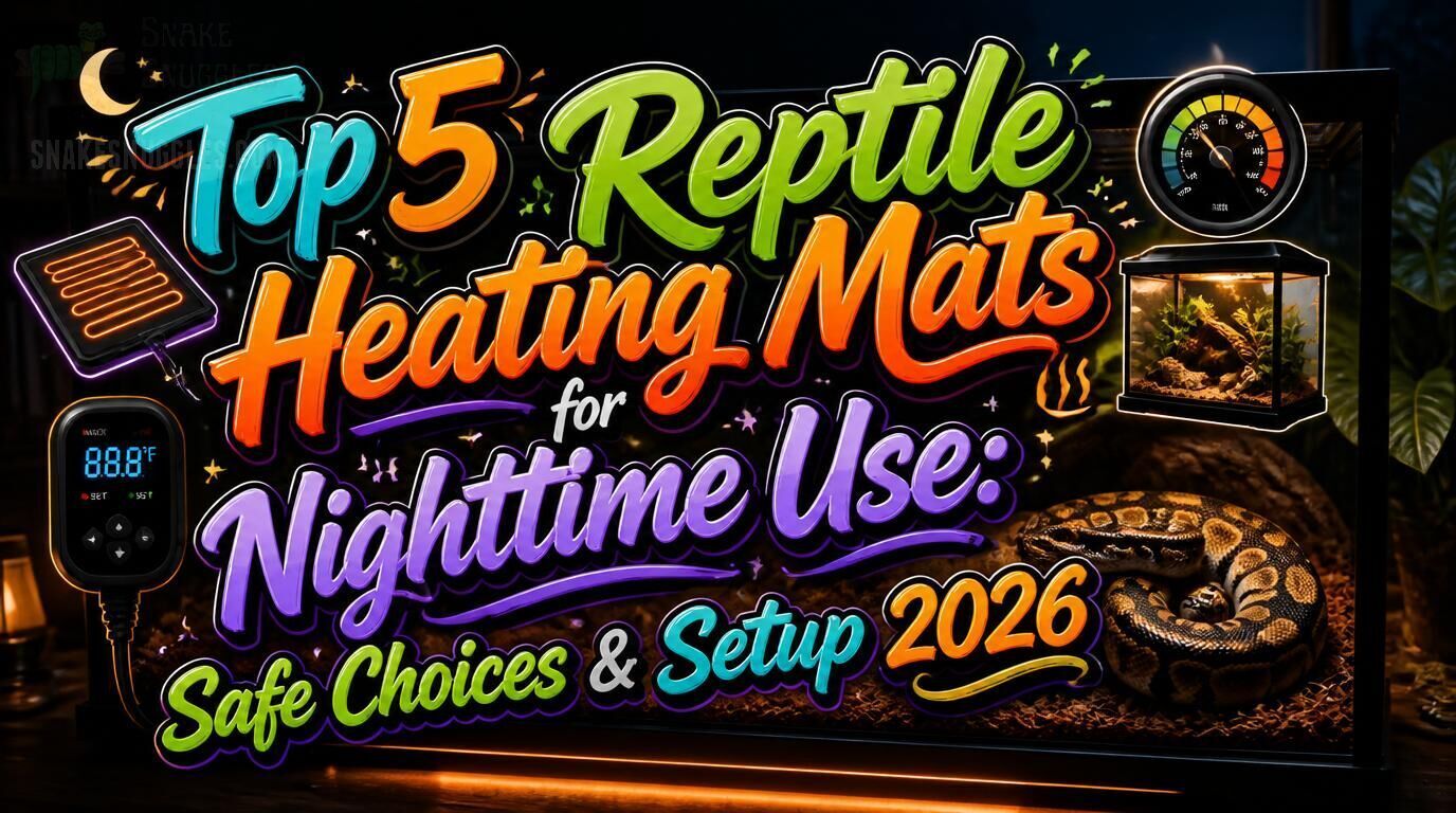 Top 5 Reptile Heating Mats for Nighttime Use: Safe Choices & Setup 2026