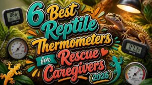 reptile thermometers for rescue caregivers