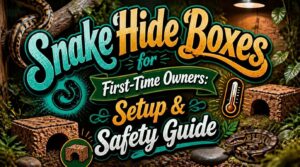 snake hide boxes for first time owners