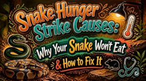 snake hunger strike causes