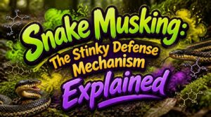 snake musking defense mechanism