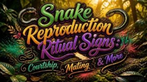 snake reproduction ritual signs