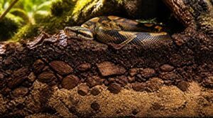 soil, sand, and bark soil, sand, and bark