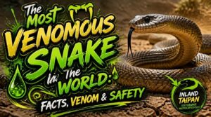 the most venomous snake in the world the most venomous snake in the world
