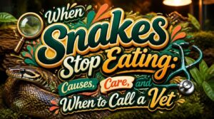 when snakes stop eating when snakes stop eating