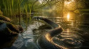 why snakes enter water why snakes enter water