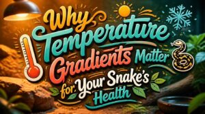 why temperature gradients matter for snakes