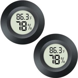 2 Pack Hygrometer Thermometer Mini B0C74T4JH1