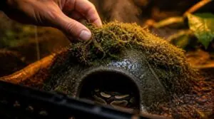 adding damp sphagnum moss adding damp sphagnum moss