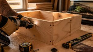 assemble exterior-grade plywood assemble exterior-grade plywood