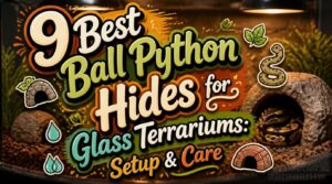 ball python hides for glass terrariums