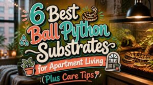 ball python substrates for apartment living
