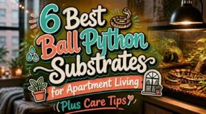 ball python substrates for apartment living