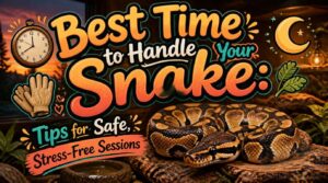 best time to handle snake best time to handle snake