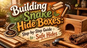 building snake hide boxes building snake hide boxes