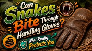 can snakes bite through handling gloves