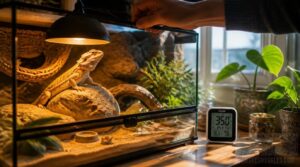 check reptile temperatures at least twice daily check reptile temperatures at least twice daily