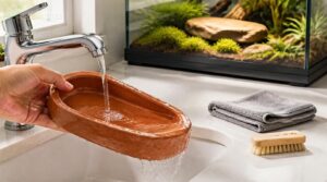 clean reptile water dishes daily clean reptile water dishes daily