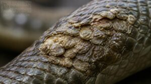 crusted or ulcerated scales crusted or ulcerated scales