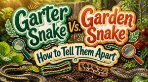 difference between garter snake and garden snake difference between garter snake and garden snake