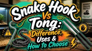 difference between snake hook and tong