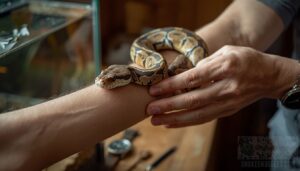 handle most snakes for 10–20 minutes handle most snakes for 10–20 minutes
